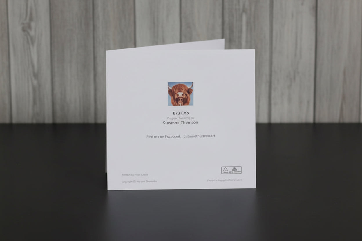 Bru Coo Greeting Card