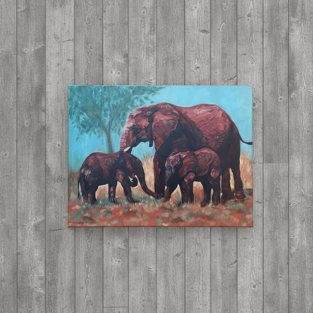 Motherly Love Original Oil Painting