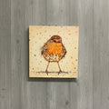 Rocking Robin Rustic Wood Panel Prints