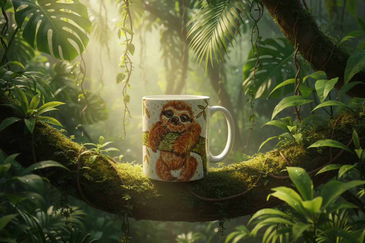 Sloth Ceramic Mug