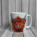 Blue Nose Cow Ceramic Mug