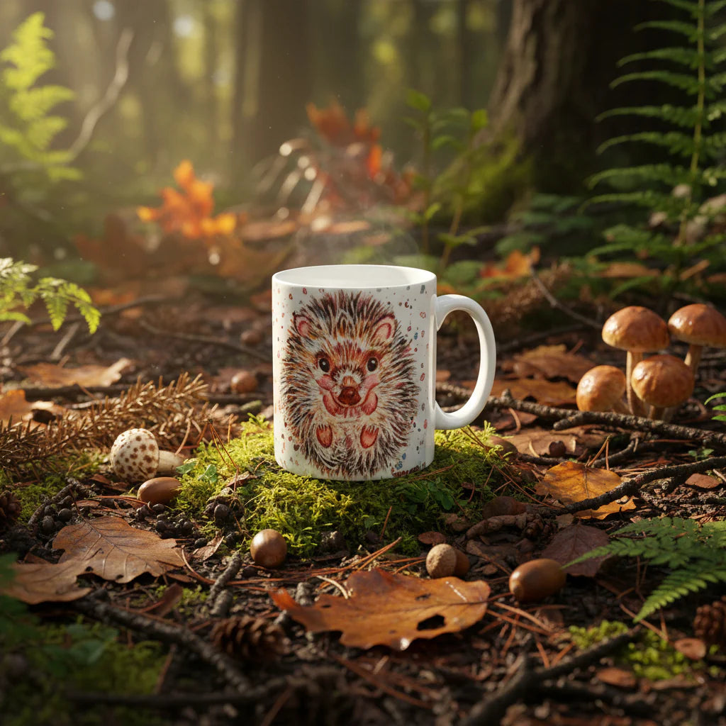 Hedgehog Ceramic Mug