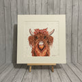 Sassy Cow Original Watercolour Painting