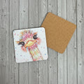 Rainbow Ostrich Coaster