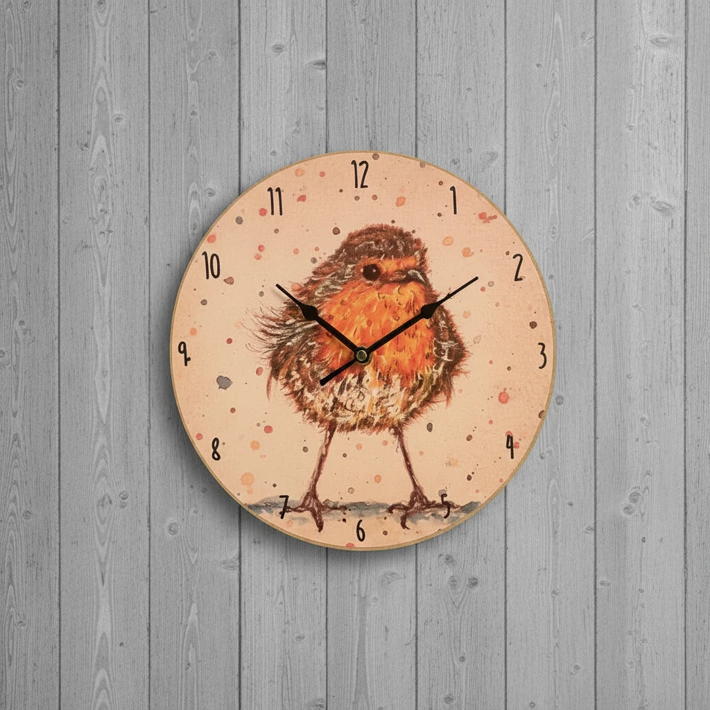 Rocking Robin Clock