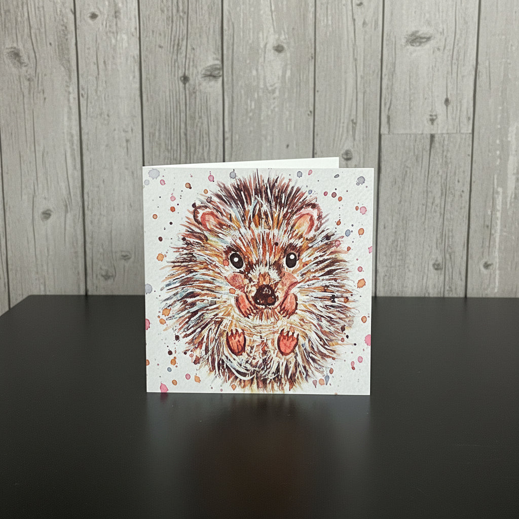 Hedgehog Greeting Card