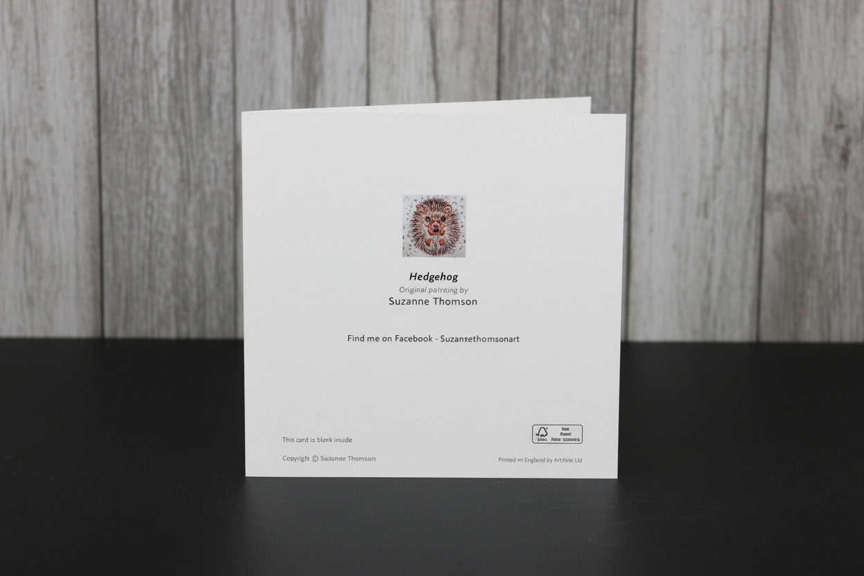 Hedgehog Greeting Card