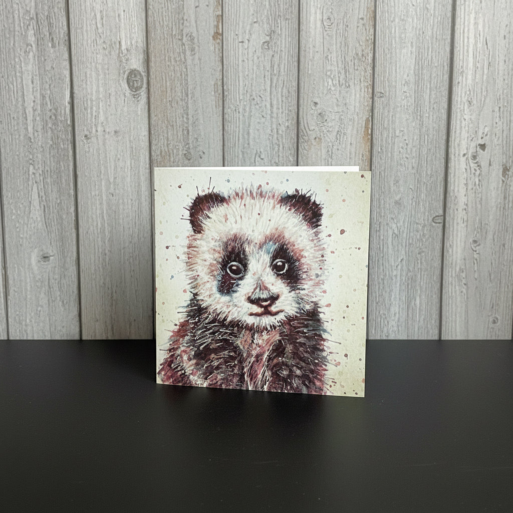 Panda Greeting Card
