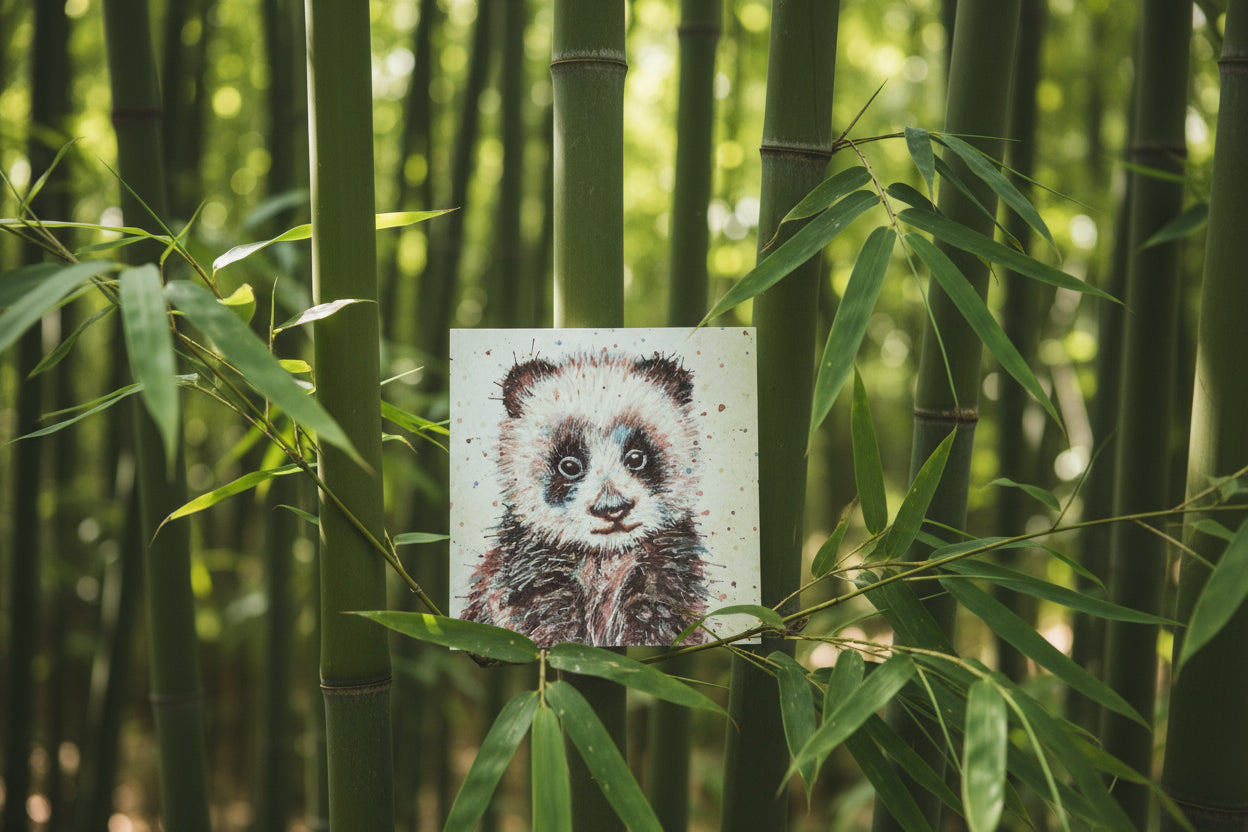 Panda Greeting Card