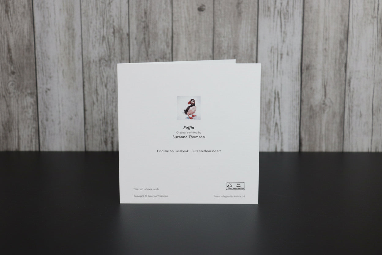 Puffin Greeting Card