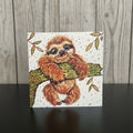 Sloth Greeting Card