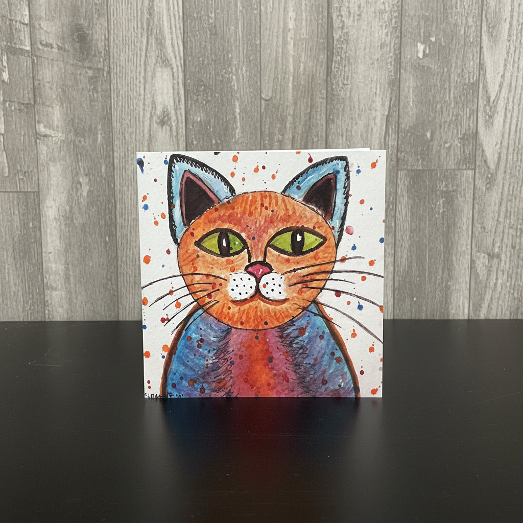 Top Cat Greeting Card