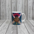 Saltire Thistles Ceramic Mug