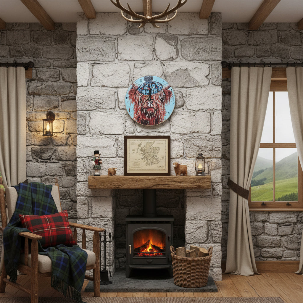 Tartan McCoo Clock