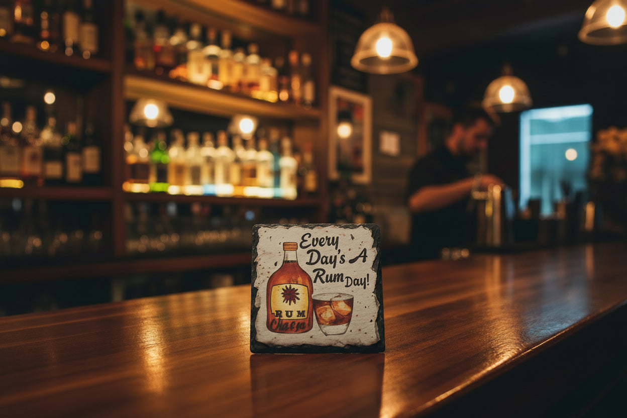 Every Day Is A Rum Day Coaster