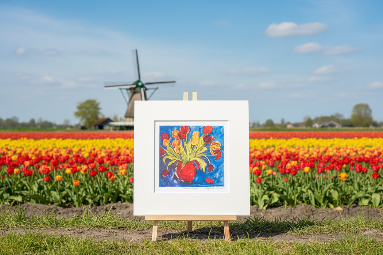 Tulip Delight Artwork Print