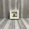 Framed Happy Anniversary Pebble Art