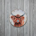 Blue Nose Cow Clock