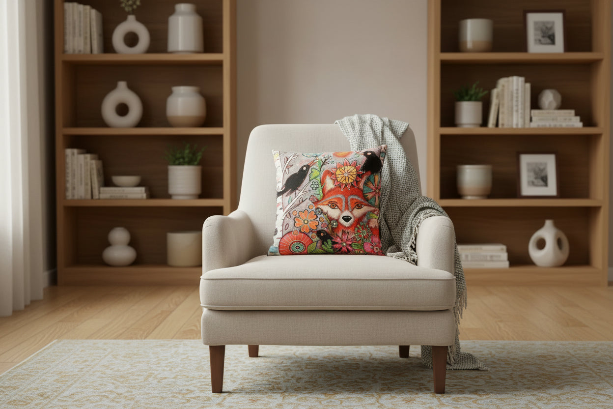 Feeling Foxy Cushion