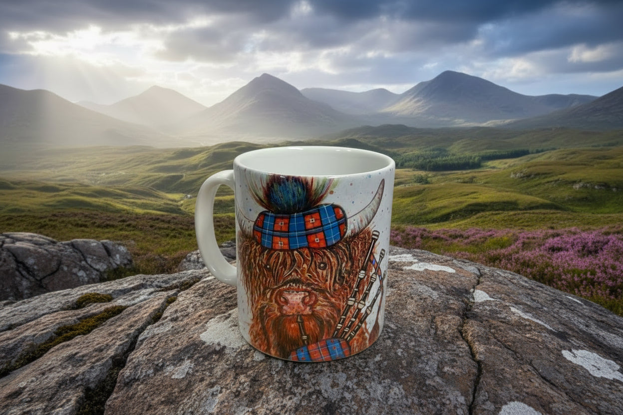 Lone Piper Ceramic Mug