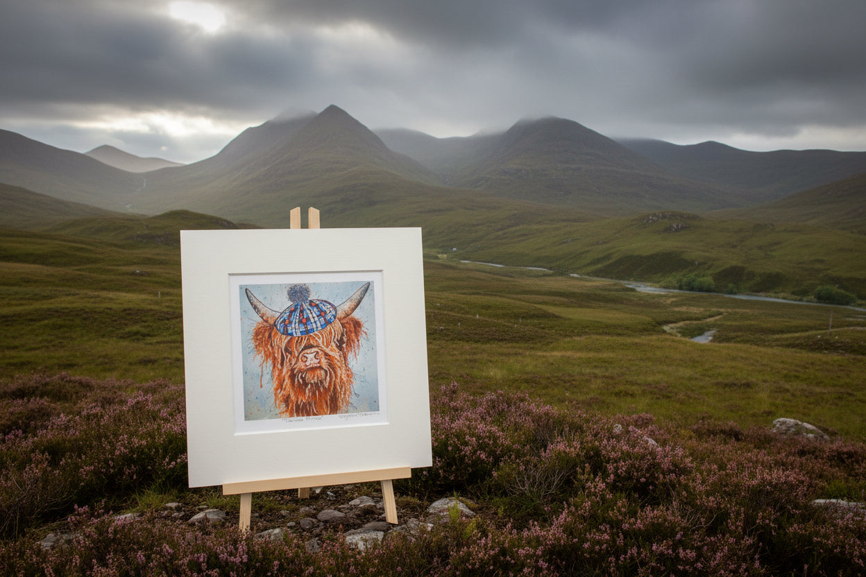 Tartan McCoo Artwork Print