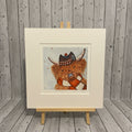Glengarry Cow Artwork Print