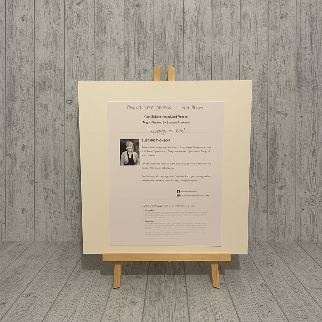 Glengarry Cow Artwork Print
