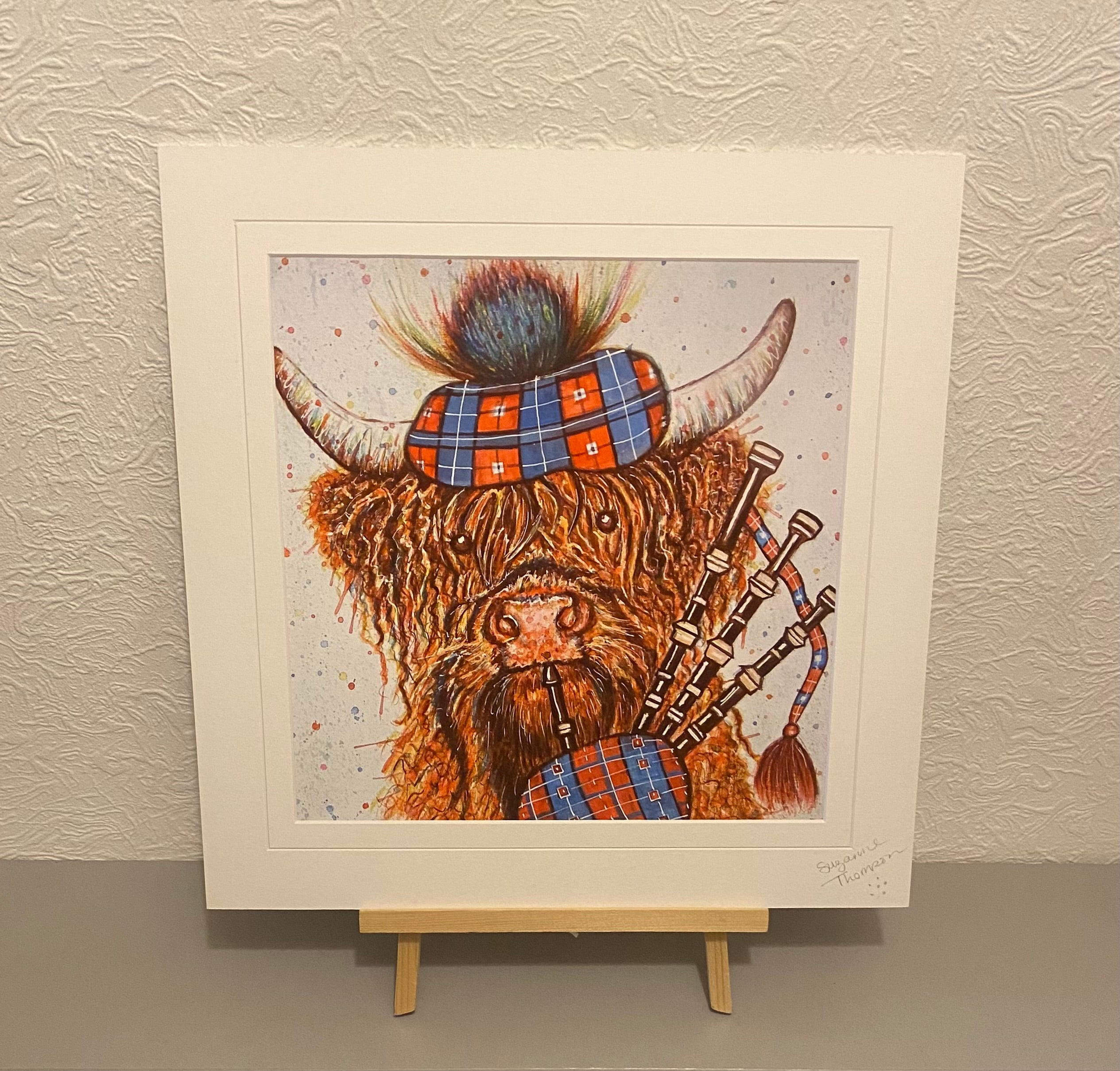 Lone Piper Artwork Print