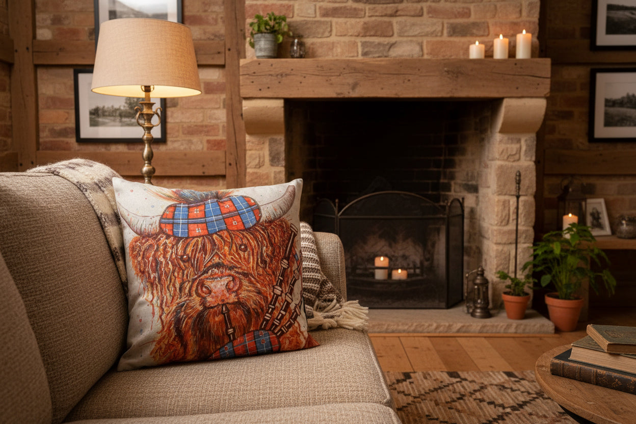 Lone Piper Cushion