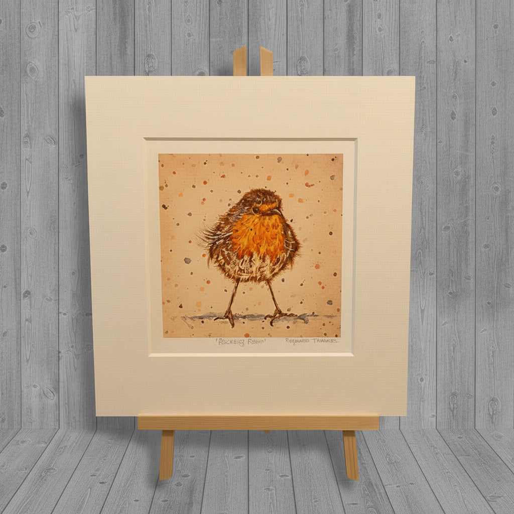 Rocking Robin Artwork Print
