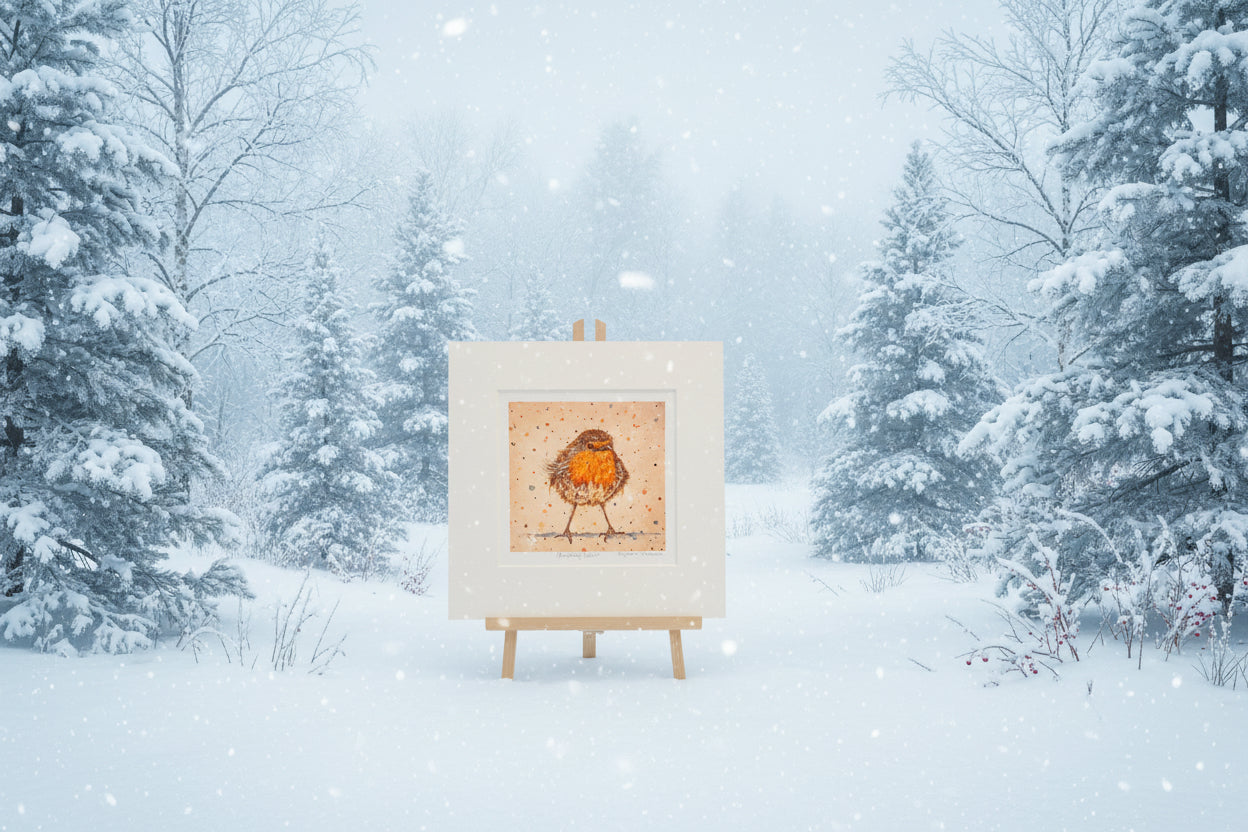 Rocking Robin Artwork Print