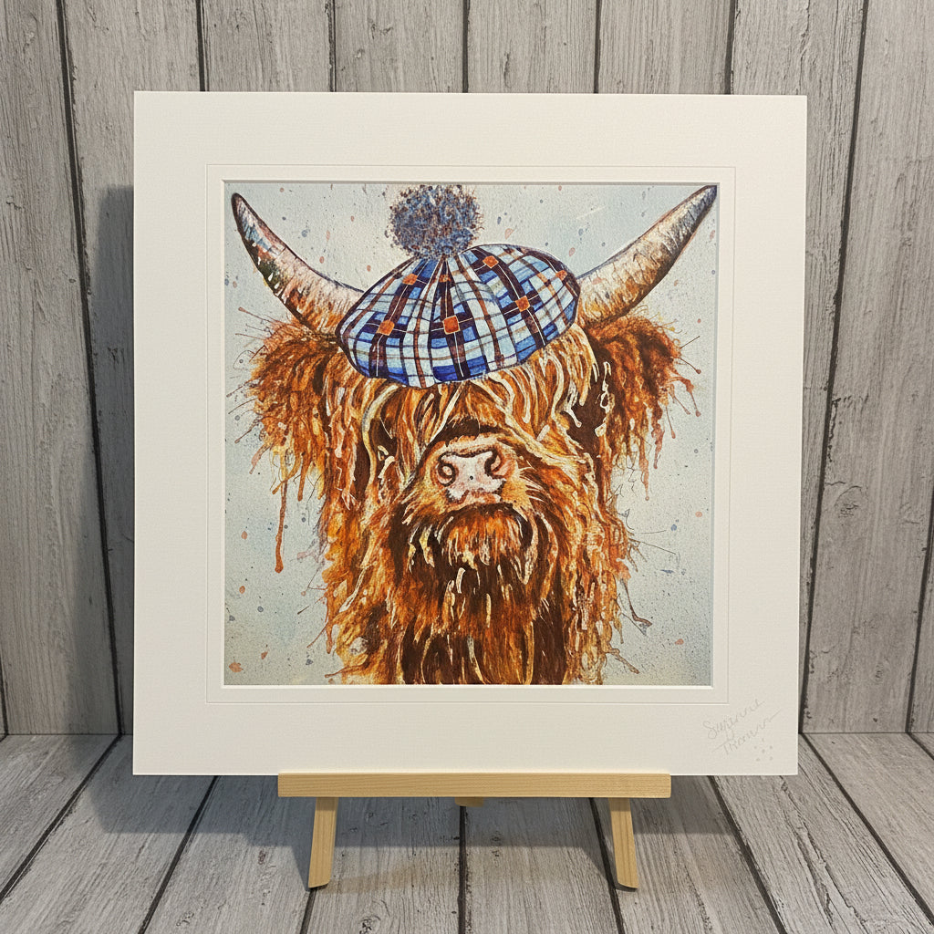 Tartan McCoo Artwork Print