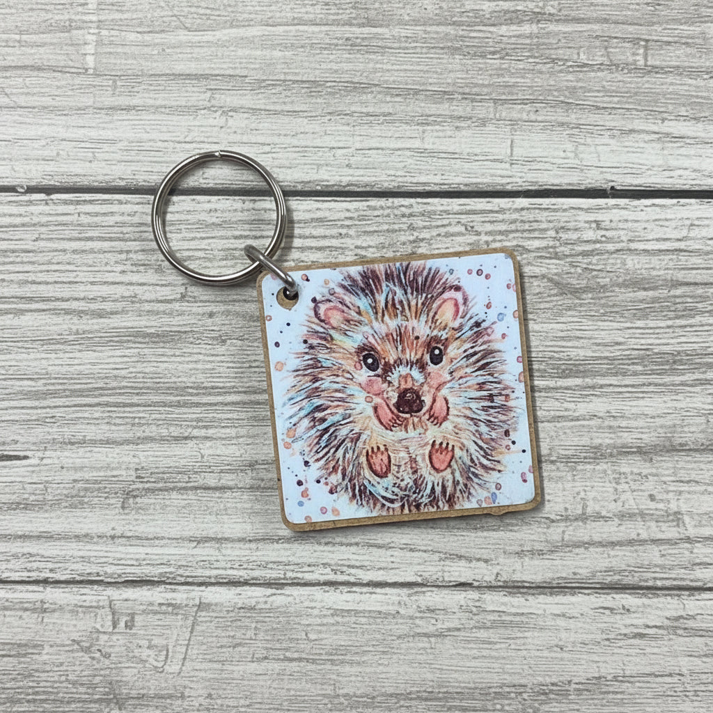 Hedgehog Keyring
