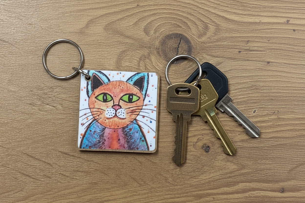 Top Cat Keyring