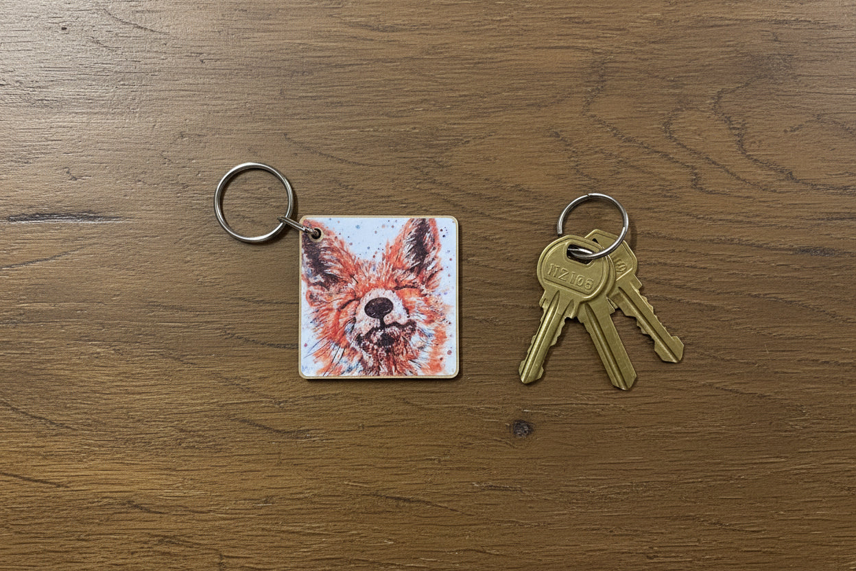 Sly Fox Keyring