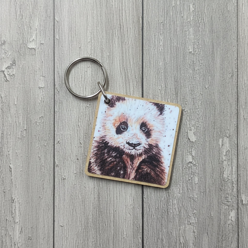 Panda Keyring