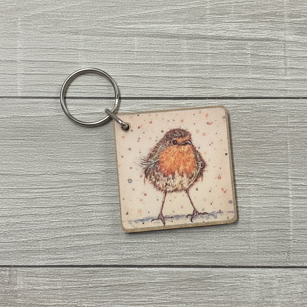 Rocking Robin Keyring