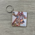 Quirky Giraffe Keyring