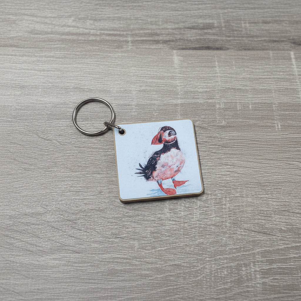 Puffin Keyring