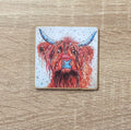 Blue Nose Cow Magnet
