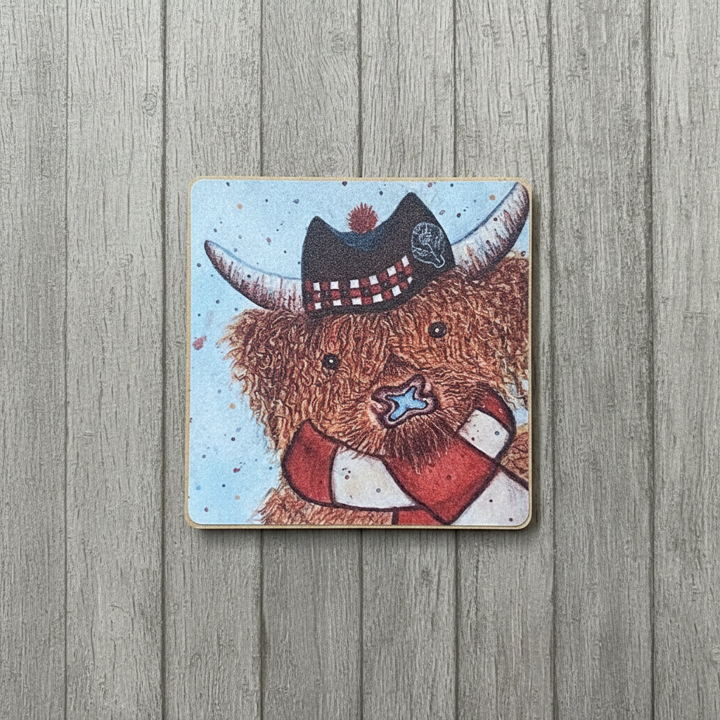Glengarry Cow Magnet