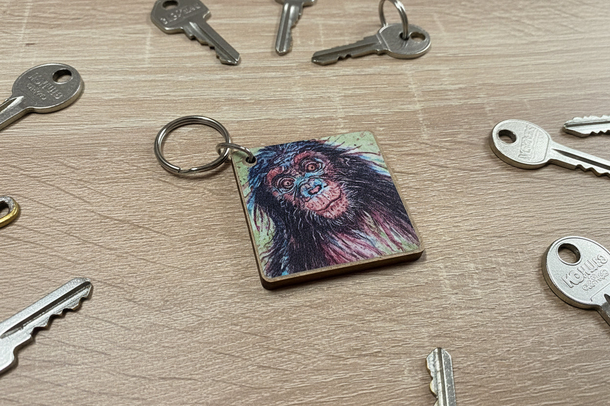 Cheeky Chimp Keyring