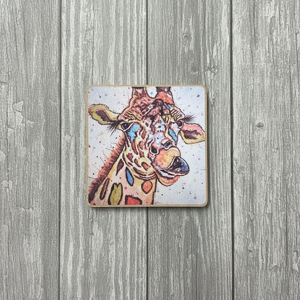 Quirky Giraffe Magnet