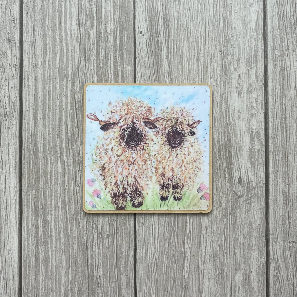 Two Sheep Magnet