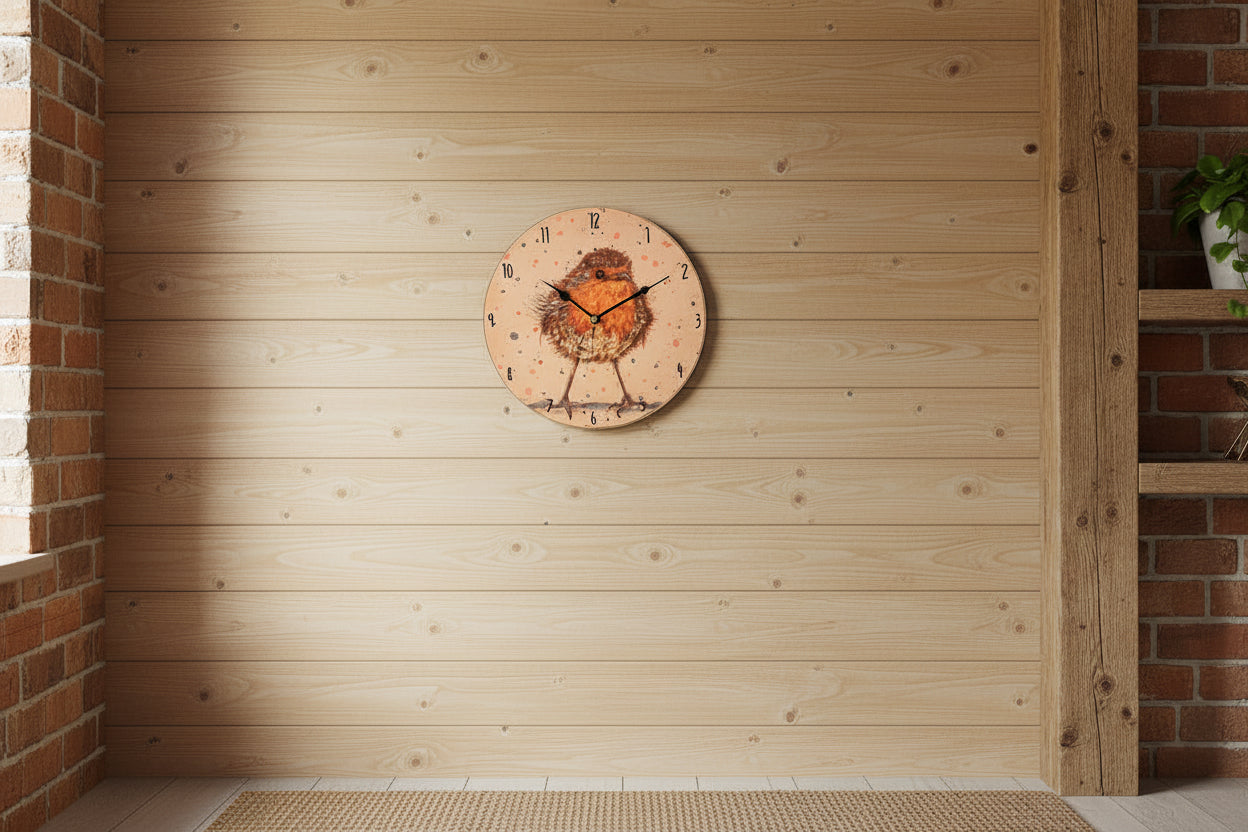Rocking Robin Clock