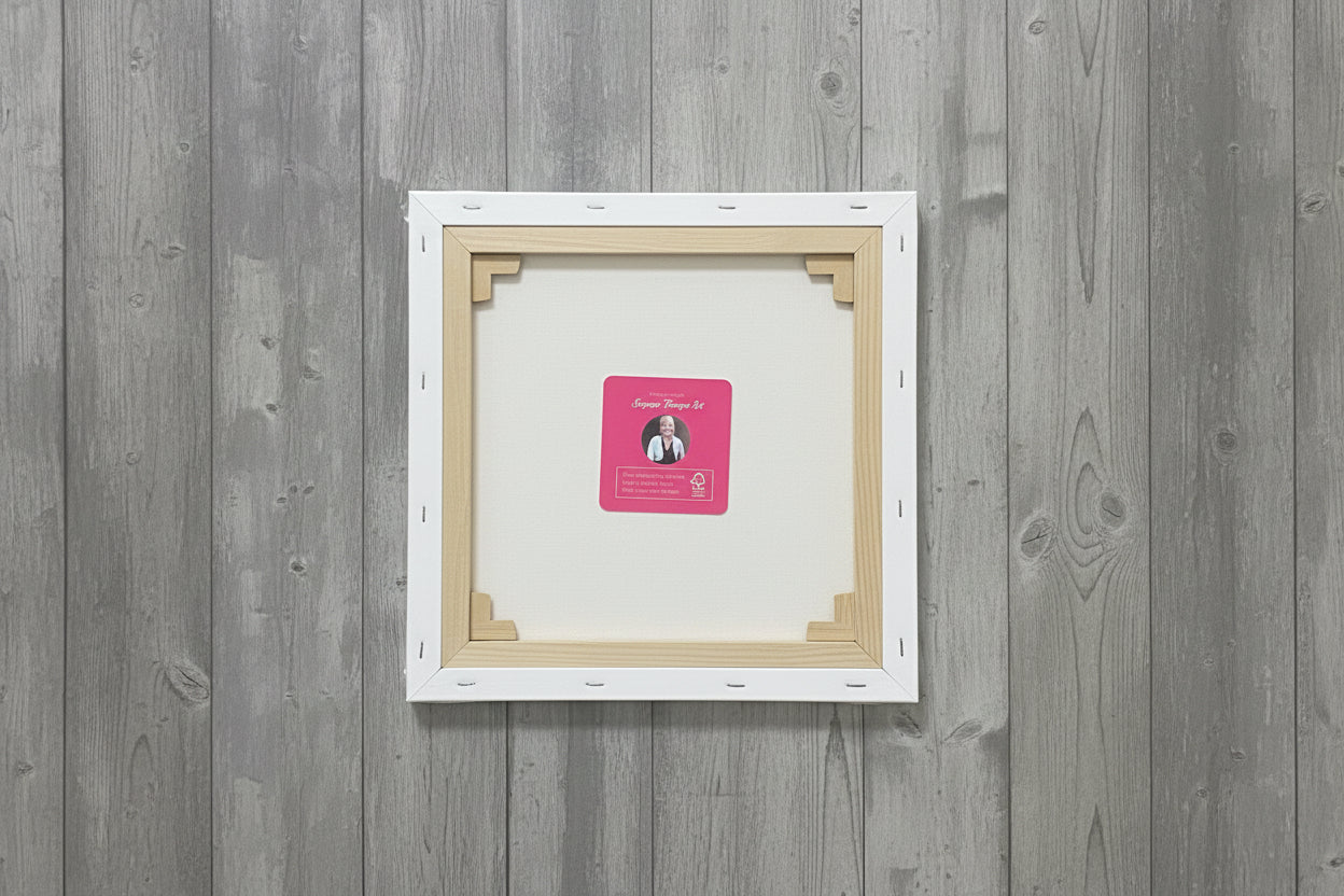 Blue Nose Cow Mini Canvas