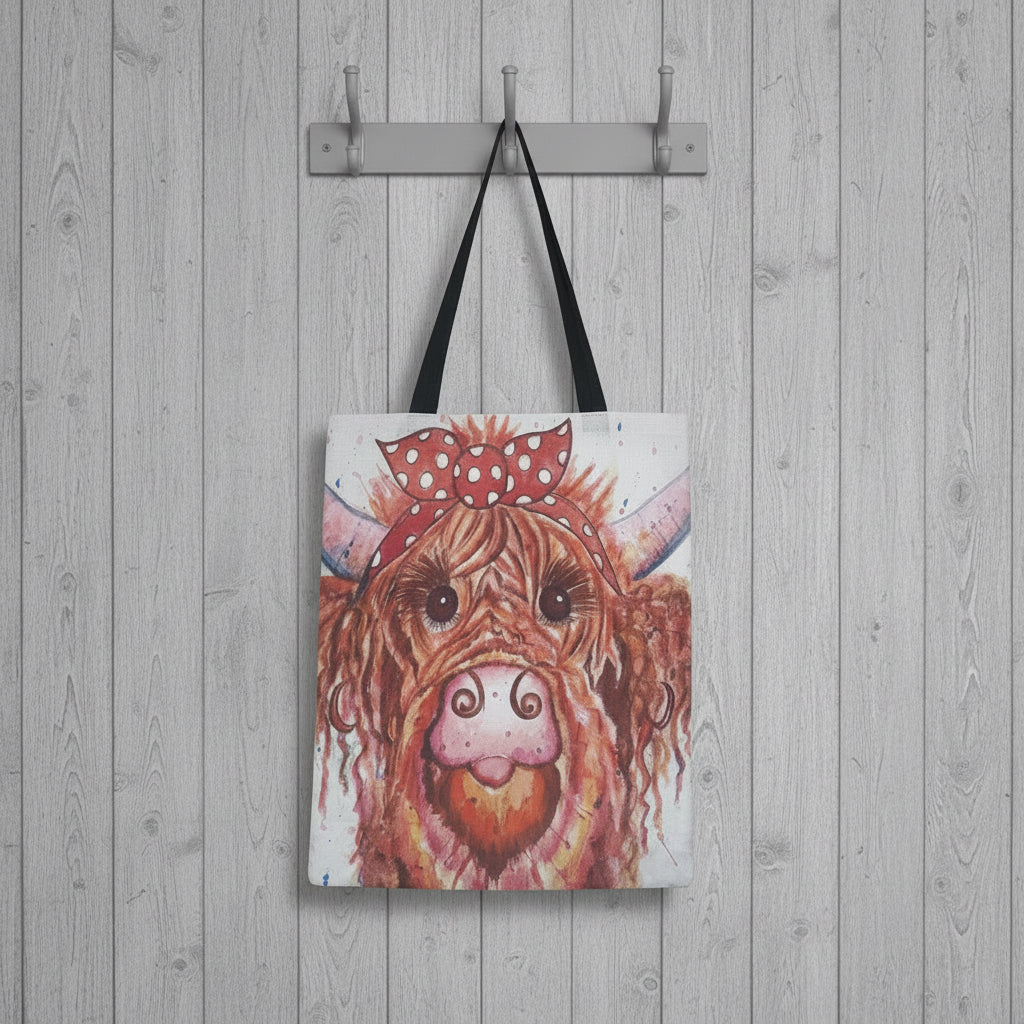 Sassy Cow Tote Bag