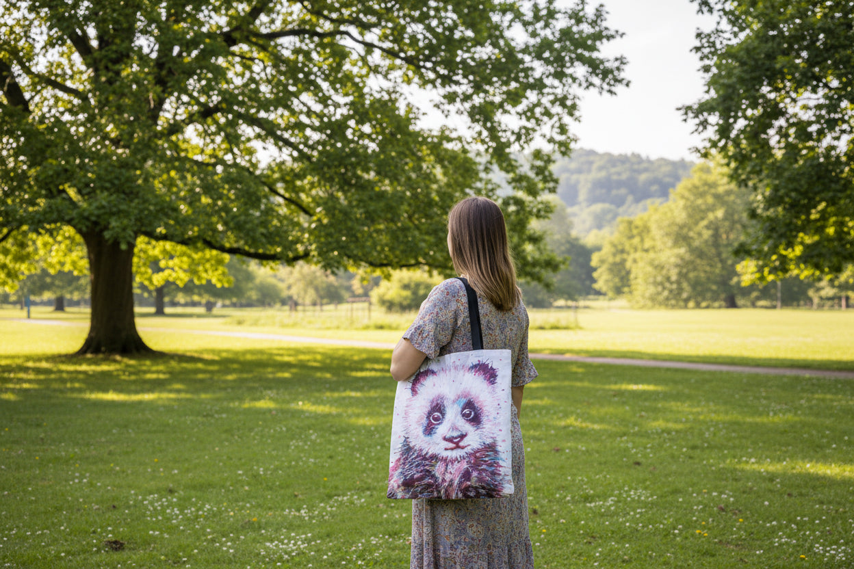 Panda Tote Bag