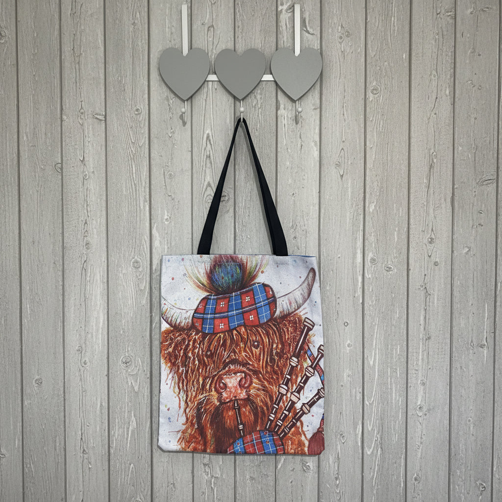 Lone Piper Tote Bag