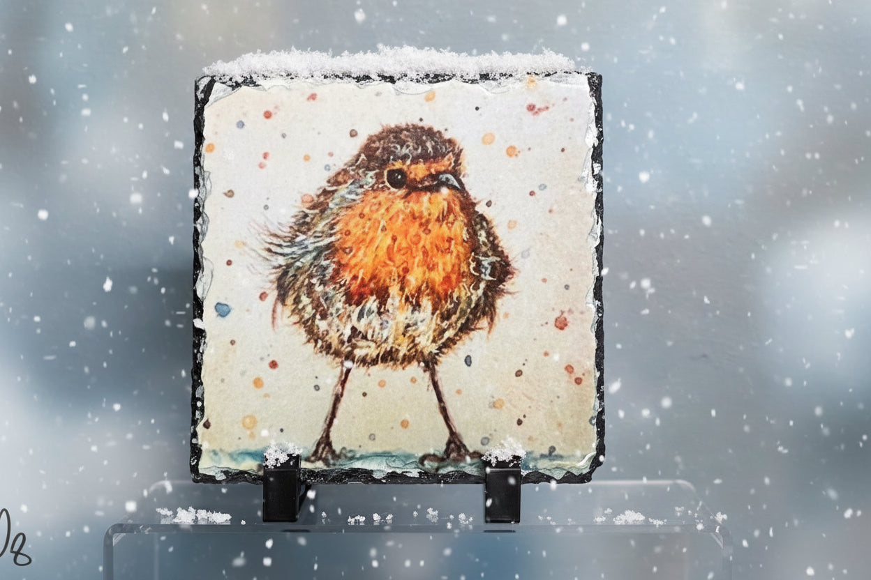 Rocking Robin Slate Picture